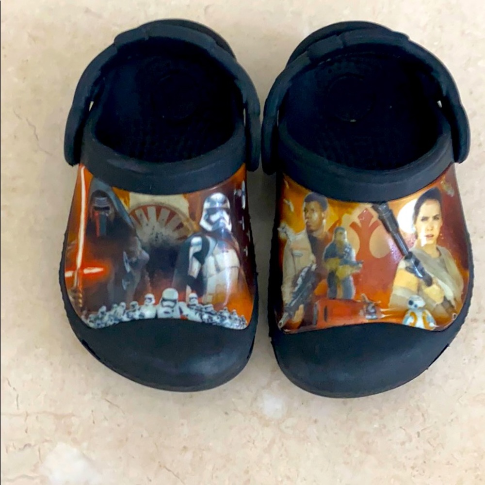 Crocs- Star Wars- toddler/baby